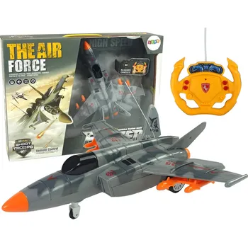 RC model letadla LEAN Toys Vojenské letadlo na dálkové ovládání MIG-25 Air Force