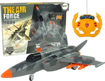 RC model letadla LEAN Toys Vojenské letadlo na dálkové ovládání MIG-25 Air Force