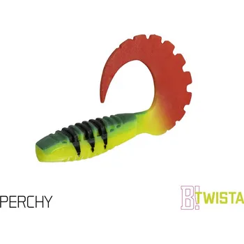Umělá nástraha Gumová nástraha Delphin TWISTA UVs 8cm/6ks PERCHY