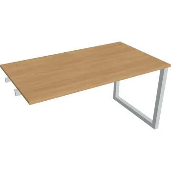 Kancelářský vozík HOBIS přídavný stůl rovný - US O 1400 R, dub + doprava zdarma