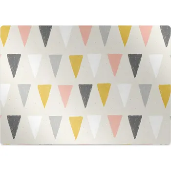 Podložka pod nábytek Ochranná podložka pod židli trojúhelníkový pattern