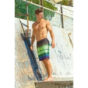 Pánské plavky Fox - Astro BS 24Snr42 – Green/Blue - XXL