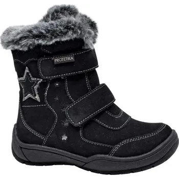 Dámské kozačky PROTETIKA, EVELIN black - dívčí zimní obuv 37