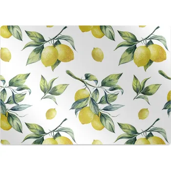 Podložka pod nábytek Podložka pod kancelářskou židli žlutá citron