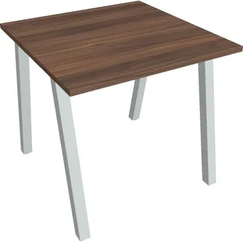 Kancelářský vozík HOBIS kancelářský stůl rovný - US A 800, ořech + doprava zdarma