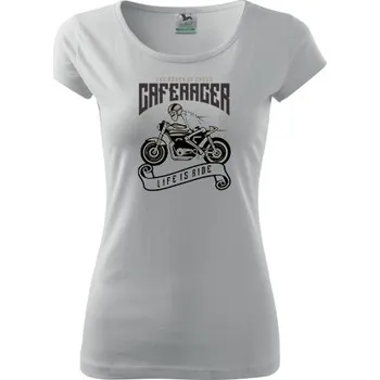 Dámské Triko s moto motivem 171 Cafe racer