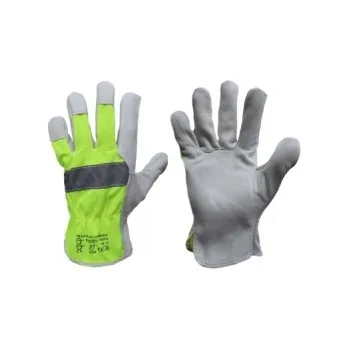 Pracovní rukavice PRA-P-OR 116309 Rukavice kombinované TRAFIK žluté, vel. 9