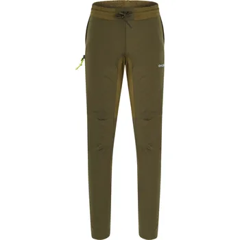 Husky Dětské softshellové kalhoty Klassum K 134-140, tm. khaki