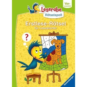 První čtění Ravensburger Leserabe Rätselspaß - Erstlese-Rätsel für Lesestarter ab 5 Jahren - Vor-Lesestufe - Bürgermeister, Tanja