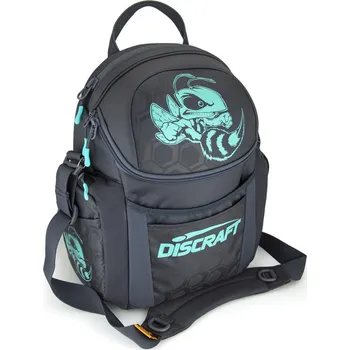 Discraft Grip G-Series Buzzz Šedá-tm-Modrý potisk/Grey-dark-Blue print (discgolf) (Malá brašna na cca 8 - 12 disků)