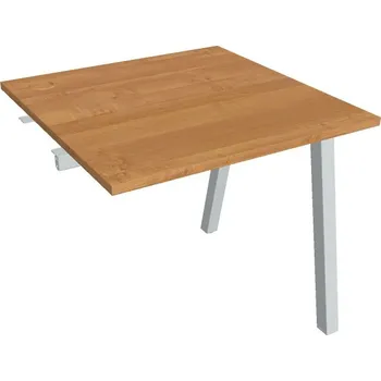 Kancelářský vozík HOBIS přídavný kancelářský stůl rovný - US A 800 R, olše + doprava zdarma