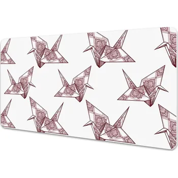 Stolní podložka Velká ochranná podložka na stůl Origami ptáci