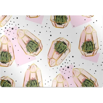 Podložka pod nábytek Podložka pod židli kaktusy geometrické