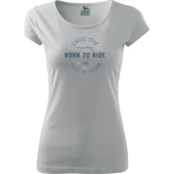 Dámské tričko Dámské Triko s moto motivem 94 Born to Ride