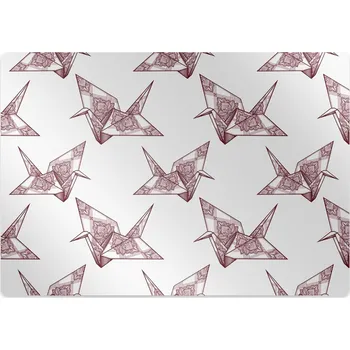 Podložka pod nábytek Podložka pod kancelářskou židli origami ptáci
