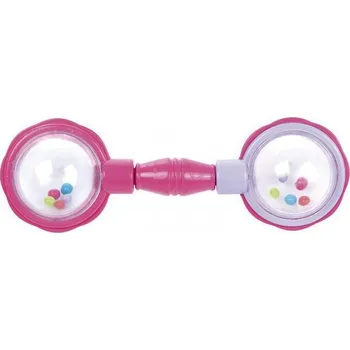 Canpol babies Chrastítko míčky na čince růžové/fialové