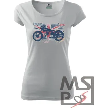 Dámské tričko Dámské Triko s moto motivem 260 Triumph