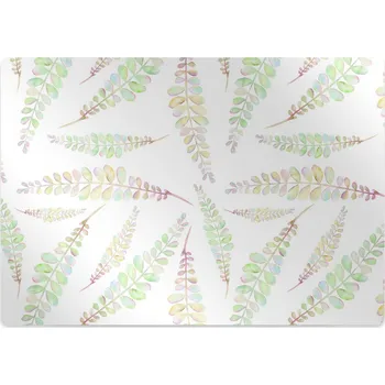 Podložka pod nábytek Podložka pod kolečkovou židli akvarely listy