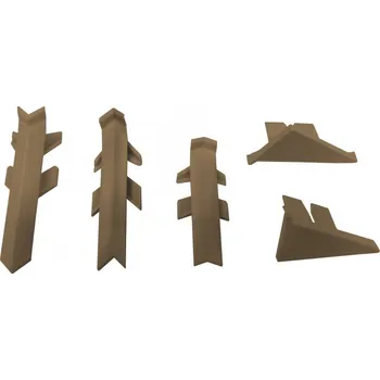 Kuchyňská pracovní deska Pfleiderer Sada koncovek na těsnící lištu PFLIEDERER / hnědá