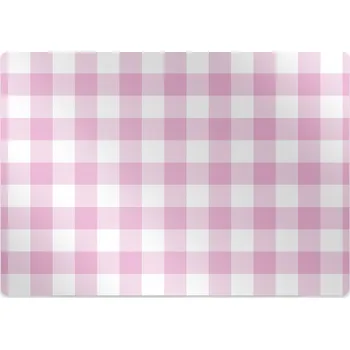 Podložka pod nábytek Podložka pod kancelářskou židli pink mřížka