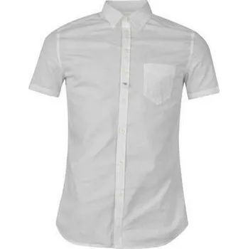 Diesel - S Pommy Poplin Short Sleeve Shirt – White - M