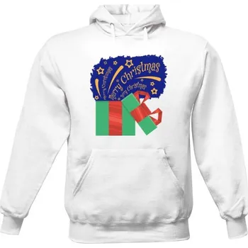 Pánská mikina Pánská mikina s kapucí s potiskem Christmas gift pánské