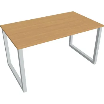 Kancelářský vozík HOBIS jednací stůl rovný - UJ O 1400, buk + doprava zdarma