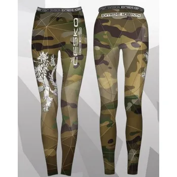 Dámské legíny Extreme Hobby DÁMSKÉ LEGÍNY ČESKÝ LEV CAMO S