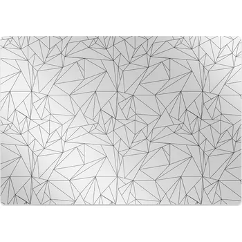 Podložka pod nábytek Podložka pod kolečkovou židli jednoduché trojúhelníky