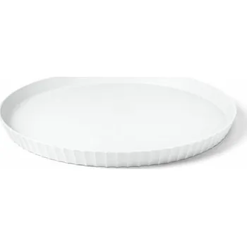 Kulatý tác ATENA Arctic White L, 40 cm bílý - BLIMPLUS (ATENA kulatý podnos vel. L, Arctic White, bílý - BLIMPLUS)