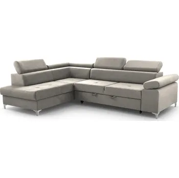 Sedací souprava Rozkládací rohová sedačka MARINA béžová