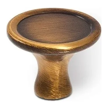 Nábytkové kování Interex design Knopka SPORTOS / Staromosaz