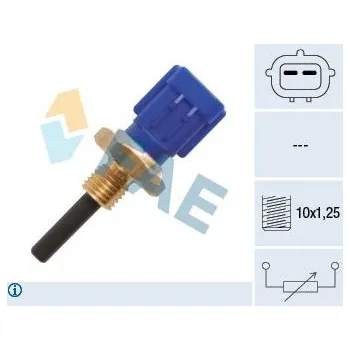 Čidlo automobilu Snímač, teplota nasávaného vzduchu FAE 33176