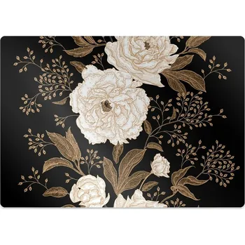 Podložka pod nábytek Ochranná podložka pod židli Růže v retro stylu