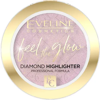 Rozjasňovač Eveline Cosmetics Feel The Glow rozjasňovač obličeje, 03, 4 g