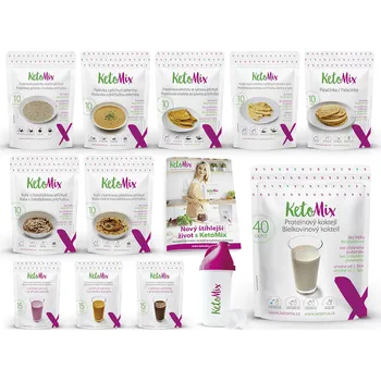 Keto dieta KetoMix Ketonová dieta na 3 týdny 110 porcí