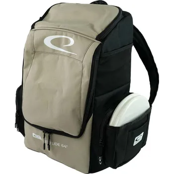 Latitude 64º Core Pro E2 Backpack - Černo-béžová/Black-Sand-beige (discgolf) (Super bag od L64)