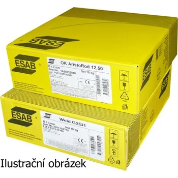 Příslušenství ke svářečce ESAB 1A50086900 OK Aristorod 12.50 - 0,8mm /15kg - MIG
