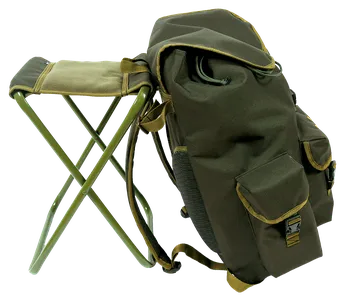 turistický batoh TETRAO Classic se židličkou 20 l zelený