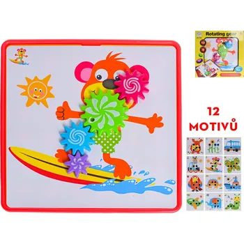 Mozaiková sada Mozaika s pohyblivými kolečky + obrázků - mix variant či barev