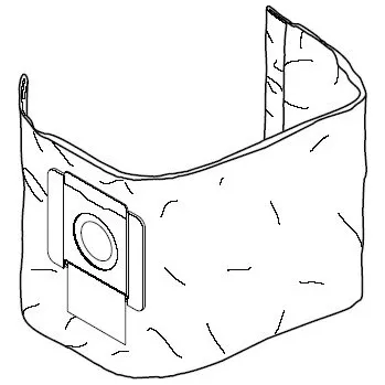 Sáček do vysavače SPARTUS PP660073 Sáčky do vysavače Nilfisk ALTO AERO 20, 25-11, 5 ks