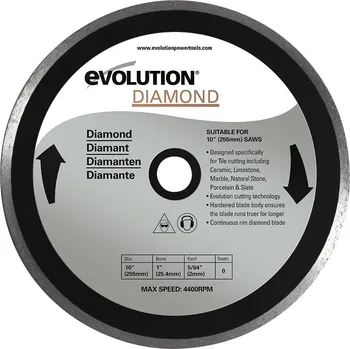 Pilový kotouč Evolution EV025591 Kotouč EVO 255x25 mm, DIAMOND R3