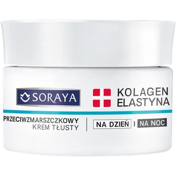 Pleťový krém Soraya Collagen&Elastin protivráskový mastný pleťový krém na den a noc, 50 ml