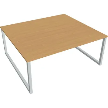 Kancelářský vozík HOBIS kancelářský stůl zdvojený - USD O 1800, buk + doprava zdarma