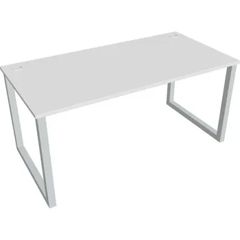 Kancelářský vozík HOBIS kancelářský stůl rovný - US O 1600, bílá + doprava zdarma