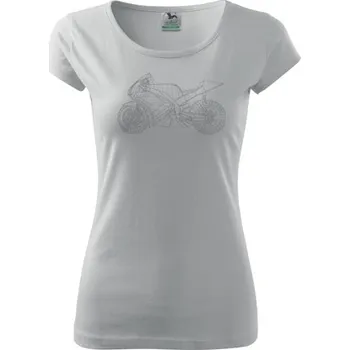 Dámské tričko Dámské Triko s moto motivem 122 Racing