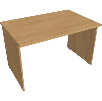 Kancelářský vozík HOBIS stůl pracovní rovný - GS 1200, dub + doprava zdarma