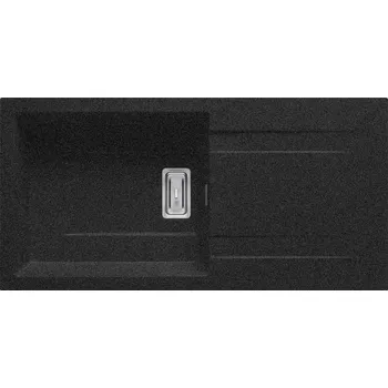 Granitový dřez Granitový dřez Pyramis KARTESIO (100x50) 1B 1D PLUS černá