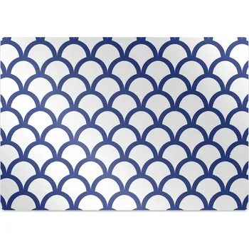 Podložka pod nábytek Ochranná podložka pod židli Vzor rybí šupiny