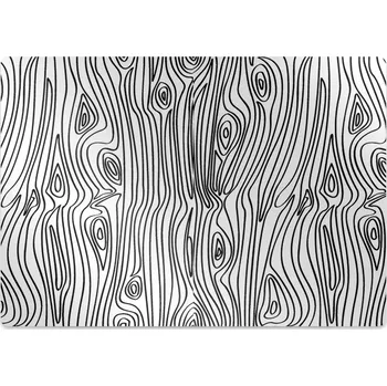 Podložka pod nábytek Podložka pod kolečkovou židli imitace dřeva